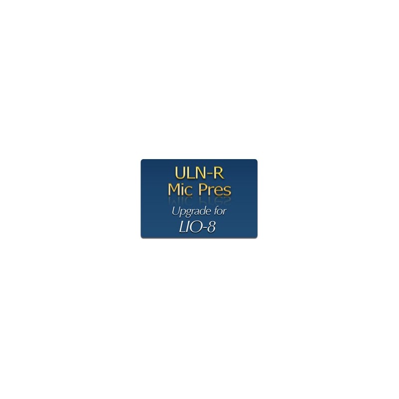 Extension 4 entrées micros ULN-R pour LIO8 (Input de 1 à 4)